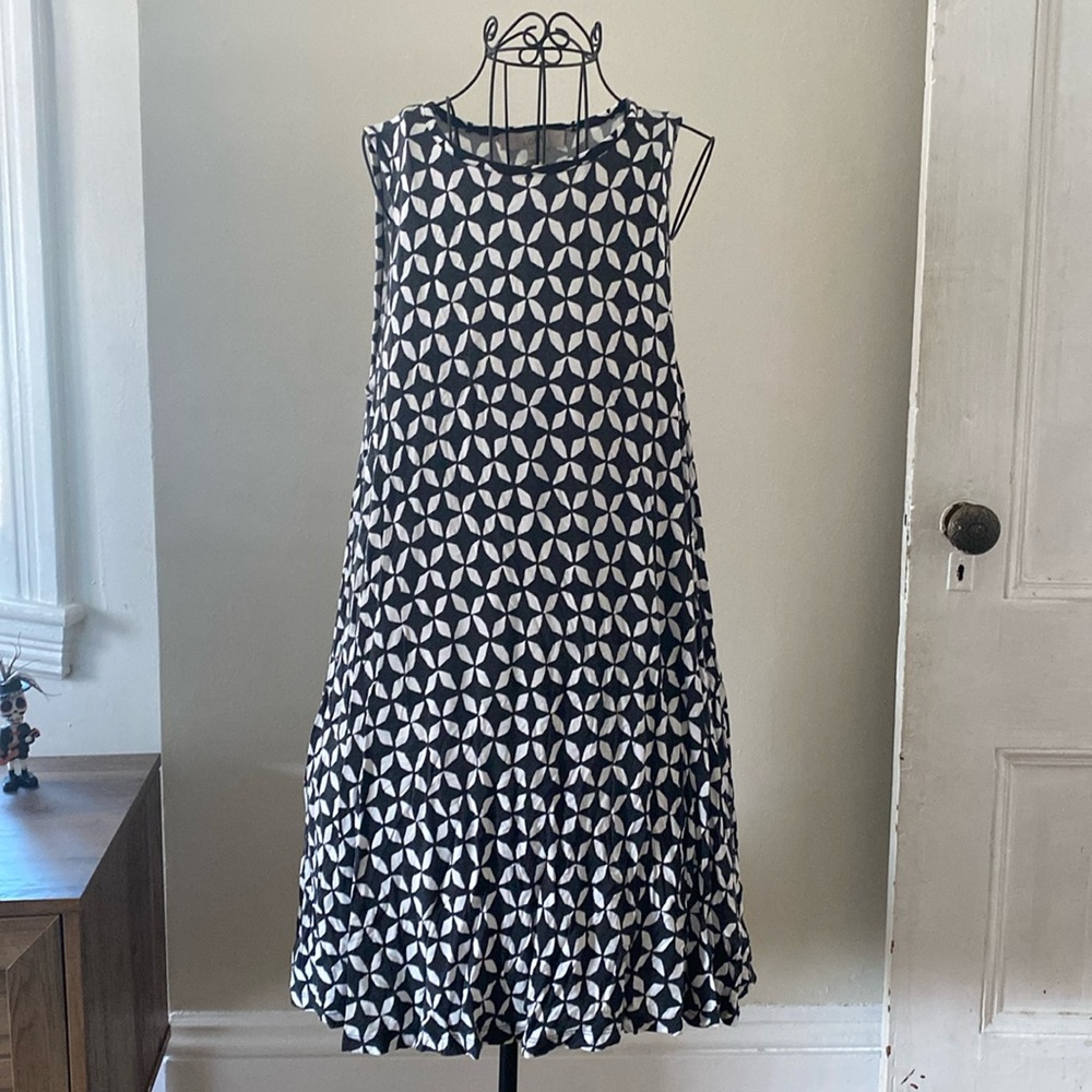 Jersey swing dress